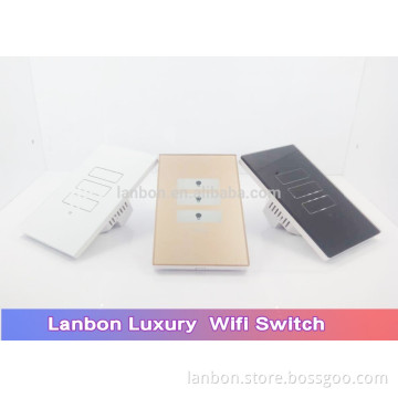 LANBON luxury wall switch villa touch switch